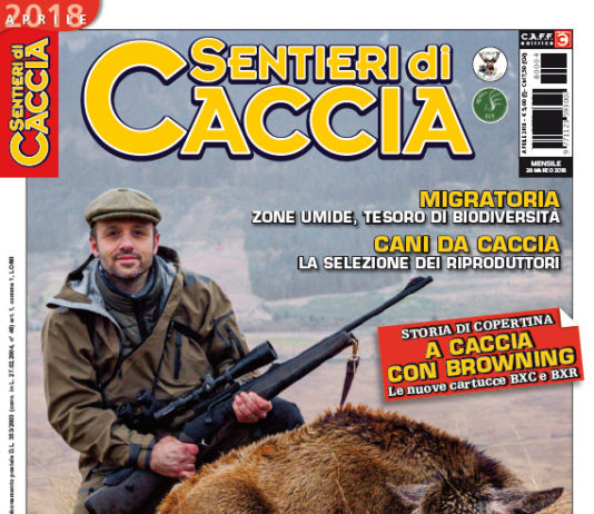 Sentieri di Caccia aprile 2018 in edicola dal 28 marzo Sentieri di Caccia aprile 2018