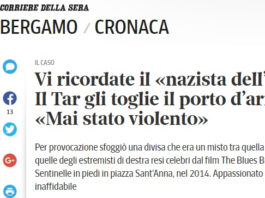 Contestatore di Sentinelle in piedi perde porto d’armi: «È un’ingiustizia» Sentinelle in piedi CDS