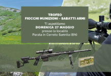 Il Trofeo Fiocchi Sabatti mette in palio una carabina e 200 munizioni Trofeo Fiocchi Sabatti
