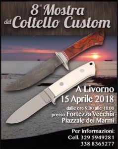 mostra coltello custom livorno 2018