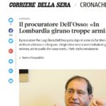 Conarmi commenta l’intervista al procuratore generale di Brescia