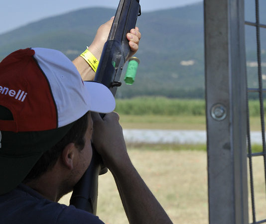 Otto linee di tiro a Hunting Show Sud Hunting Show sud Benelli