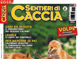Sentieri di Caccia maggio 2018 in edicola dal 28 aprile Sentieri di Caccia maggio 2018