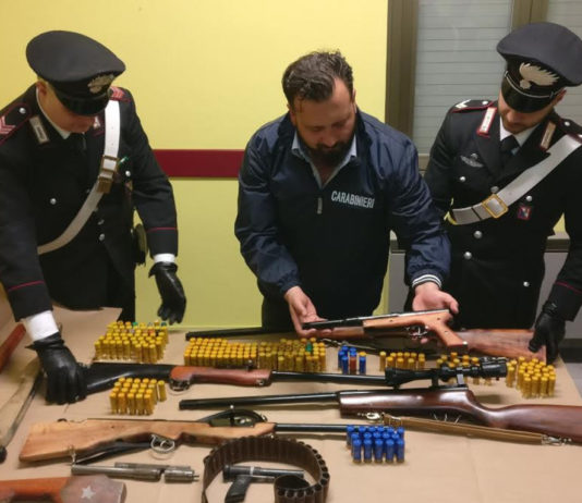 Armi fatte in casa, un arresto a Paola (CS)
