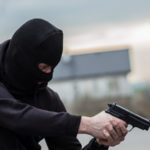 Burglar car street