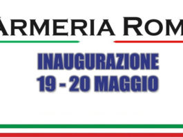 Nella capitale apre l’Armeria Roma inaugurazione dell'armeria roma