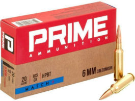 Da Prime Ammunition nuova linea di munizioni 6 mm Creedmoor Prime Ammunition linea di munizioni 6 mm Creedmoor