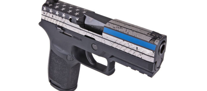 Sig Sauer P320 Thin Blue Line