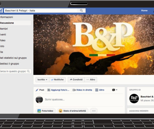 Il nuovo gruppo Facebook Baschieri & Pellagri per i cacciatori e tiratori italiani