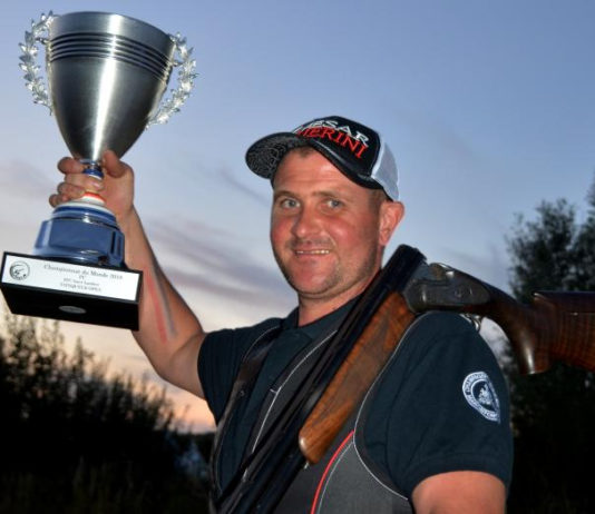 Auvret trionfa con Caesar Guerini nel campionato del mondo open di sporting Christophe Auvret trionfa con Caesar Guerini nel campionato del mondo open di sporting