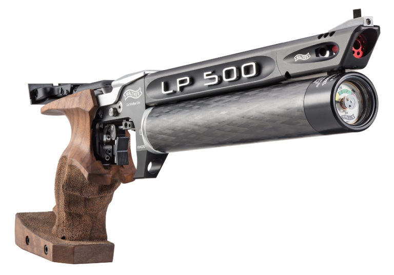 Walther LP500, la pistola ad aria