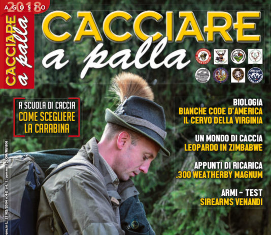 Cacciare a Palla agosto 2018 in edicola dal 17 luglio Cacciare a Palla agosto 2018