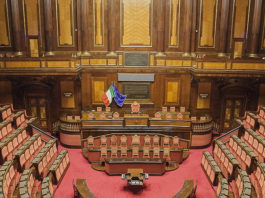 Riforma della legittima difesa: l’aula del Senato dovrà esprimersi articolo per articolo aula del senato vuota