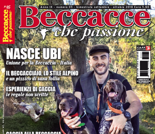 Beccacce che Passione 5 2018, in edicola dal 5 settembre beccacce che passione 5 2018
