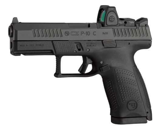 CZ P-10 C Optics Ready, la pistola compatta con la fresatura per il punto rosso pistola compatta CZ P10 C Optics Ready