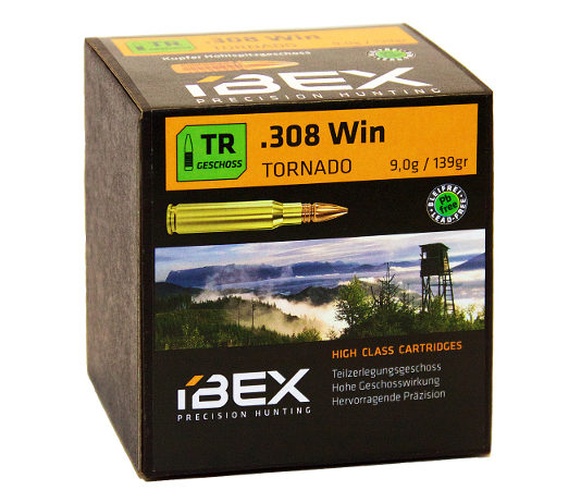 Ibex Tornado e Viper, le munizioni a palla senza piombo made in Europe scatola di munizioni a palla senza piombo ibex