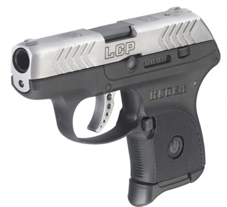 Ruger LCP 10th Anniversary vista da sinistra