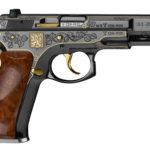 fianco destro della pistola da collezione cz 75 republika