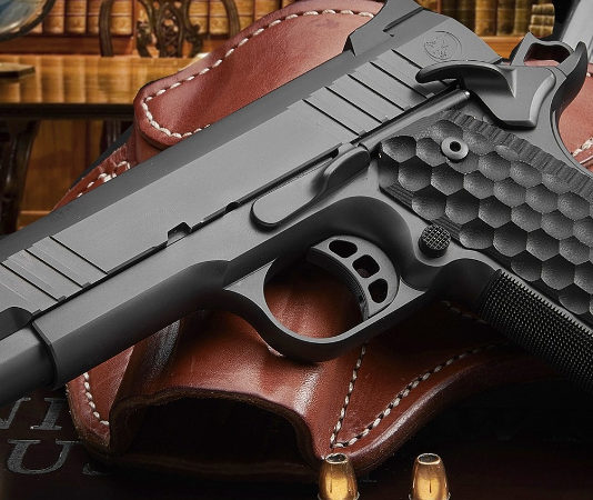 Pistola da competizione Nighthawk Custom President: tutto l’oro del mondo pistola da competizione nighthawk president