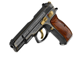 Cento pistole da collezione per i cento anni della Repubblica pistole da collezione CZ 75 Republika