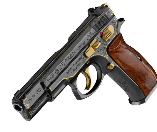 Cento pistole da collezione per i cento anni della Repubblica pistole da collezione CZ 75 Republika
