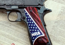 Le guancette per la 1911 targate NRA guancette per la 1911 targate nra