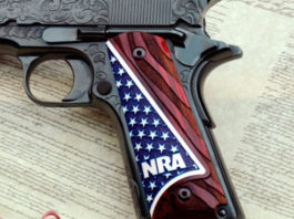 Le guancette per la 1911 targate NRA guancette per la 1911 targate nra