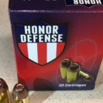 munizioni per pistola hornady defense hollow point
