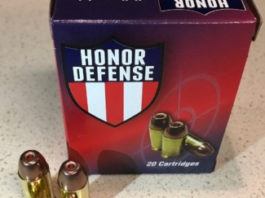 Munizioni per pistola: una novità per il mercato civile da Honor Defense munizioni per pistola hornady defense hollow point