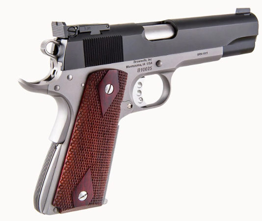 La pistola 1911 bicolore di Brownells pistola 1911 brownells brn-1911 retro
