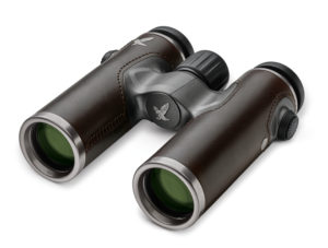 vista frontale del binocolo da caccia Swarovski CL Companion Nomad