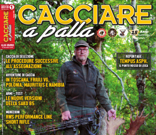Cacciare a Palla gennaio 2019 in edicola dal 15 dicembre Cacciare a Palla gennaio 2019