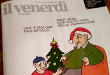 Armi sul Venerdì di Repubblica, il caso della settimana Copertina armi sul venerdì di Repubblica