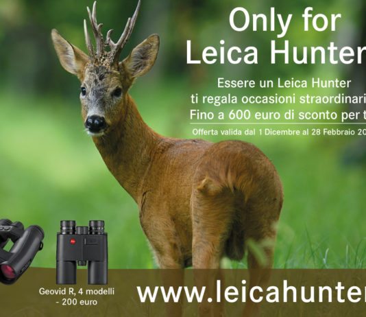 La promozione di Leica per chi vuole acquistare un’ottica da caccia La promozione di Leica per chi vuole acquistare un'ottica da caccia