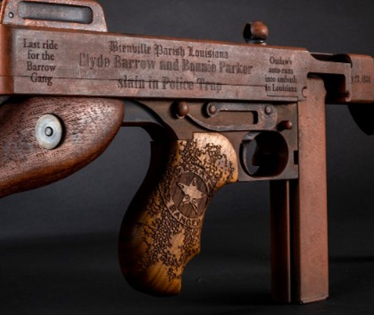 Un’arma da collezione dedicata a Bonnie & Clyde arma da collezione auto-ordnance Bonnie & Clyde