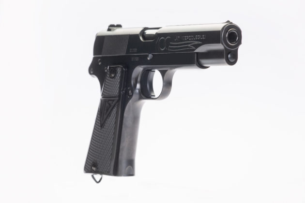 vista frontale della pistola da collezione Fabryka Broni Łucznik Radom Wz.35 VIS