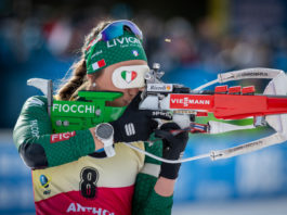 Biathlon: Dorothea Wierer vince in Coppa del mondo, Fiocchi esulta Dorothea Wierer al poligono di Anterselva