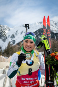 biathlon: Dorothea Wierer al poligono di Anterselva