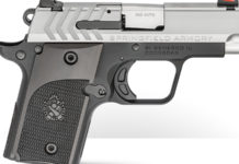 Pistole compatte Springfield Armory 911 Alpha: l’acciaio e il nero Pistola compatta Springfield Armory 911 Alpha steel