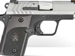 Pistole compatte Springfield Armory 911 Alpha: l’acciaio e il nero Pistola compatta Springfield Armory 911 Alpha steel