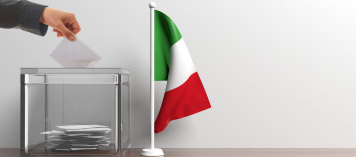 Referendum propositivo la posizione delle associazioni venatorie: bandiera italiana accanto a urna