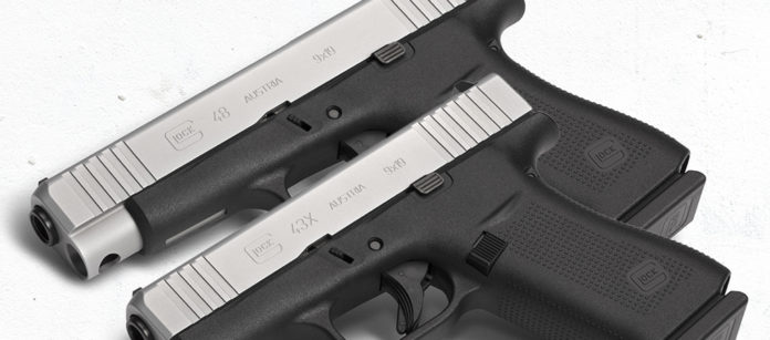 anteprima delle pistole compatte glock g43x e g48