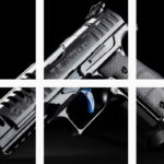 sei foto su Instagram della pistola da competizione Walter Q5 Match Steel Frame