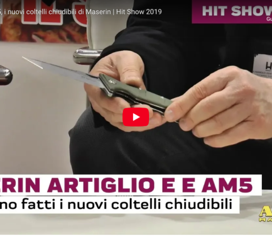 Maserin presenta i coltelli chiudibili AM5 e Artiglio