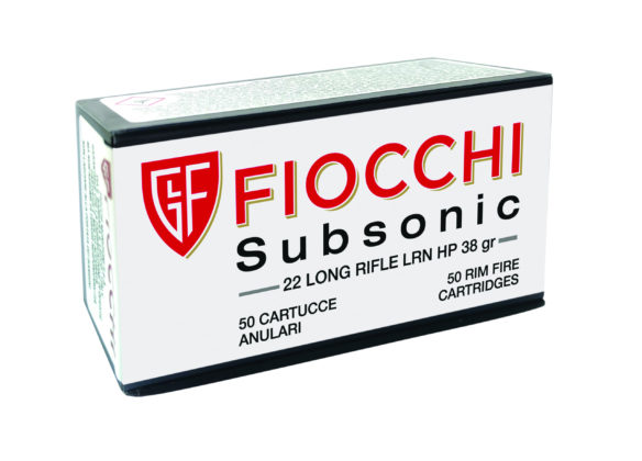 fiocchi subsonic munizioni calibro 22 lr