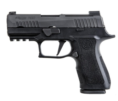 lato sinistro della pistola compatta Sig Sauer P320 XCompact