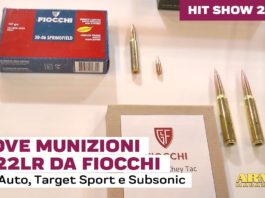 Tre nuove munizioni in .22Lr da Fiocchi