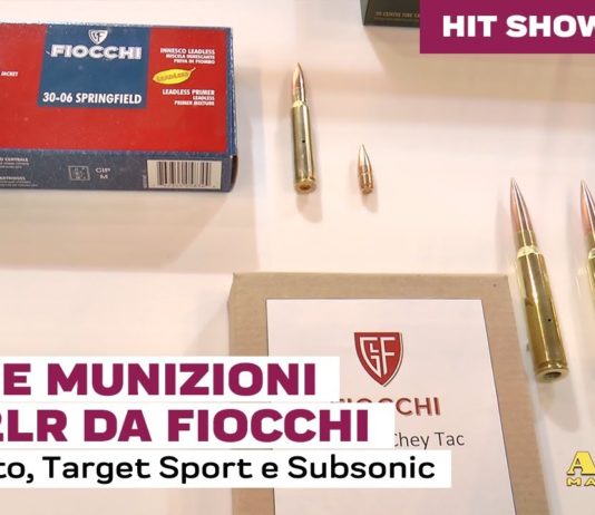 Tre nuove munizioni in .22Lr da Fiocchi