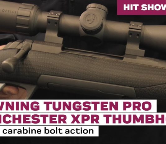 Browning Tungsten Pro e Winchester XPR Thumbhole, nuove carabine bolt action a HIT 2019