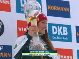 Dorothea Wierer oro nel campionato del mondo di biathlon Dorothea Wierer oro nel campionato del mondo di biathlon